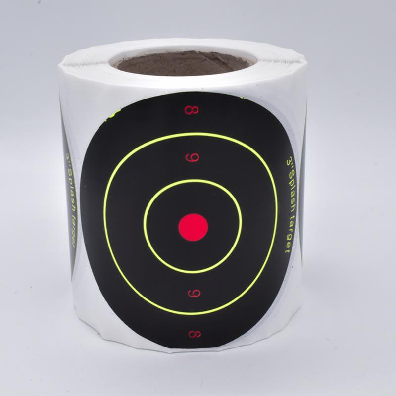 Самоклеящиеся мишени для стрельбы и стрельбы из лука с эффектом разбрызгивания