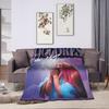 L-Lolas I-Indigos 2025 Tour Blanket  Super Warm Street  For Couch Chair Decorative Flannel Bedspread Bed Cover
