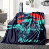 Custom Name off-road motorcycles Theme Printed Blanket - Perfect for Couch, Bed, Travel & Outdoor Use | Machine Washable, Cozy & Durable.