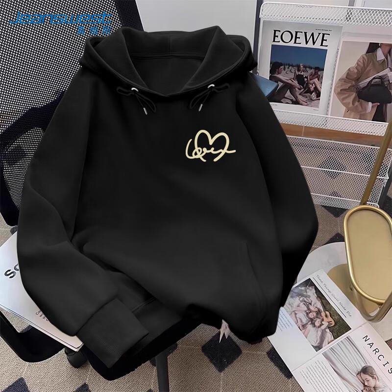 Женская толстовка с капюшоном Jeanswest Heartline Gold