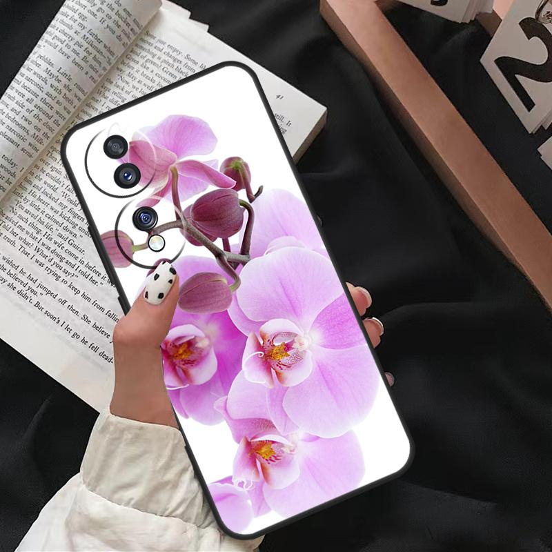 Цветы Орхидеи Разноцветные Для Honor Magic 8 Pro 6 5 7 Lite Чехол Для Honor 200 400 50 70 90 X8b X9a X9b X9c X9d Win RT