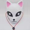 Demon Slayer Masks Tanjiro Rabbit Party Scar COS Fox Full Face Headgear Naruto Mask