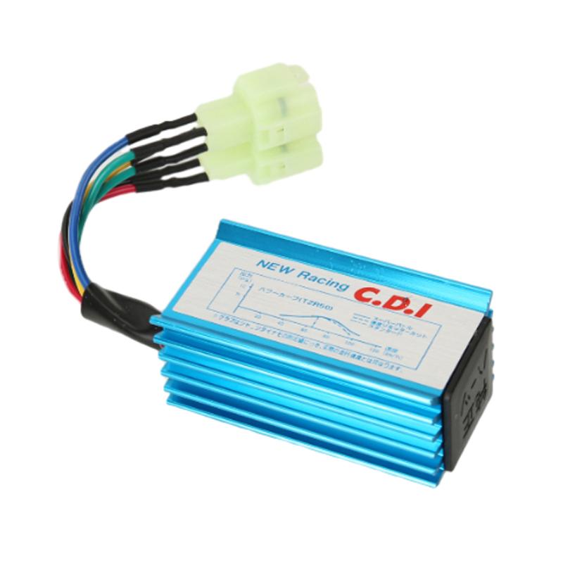 6 Pin Aluminum Alloy Racing CDI AC Box for GY6 XR50 70 90 CG125 Motorcycle 140CC 150cc 200cc Enginen Pit Bike Scooter ATV