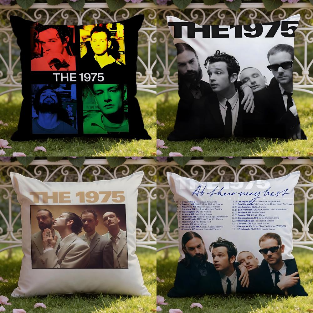 Подушка с чехлом для подушки The 1975S, двойного назначения для дома и автомобиля: Двусторонняя конструкция для максимального комфорта