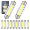 WiseShine DC 12V 6418 6411 Светодиодный Супер Яркий 6000K Белый