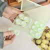 New Large-Capacity Contact Lens Box PVC Contact Lens Storage Box Morandi Color Contact Lens Companion Box Nursing Box