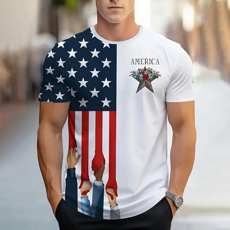 2025 New Fashion Innovative Math Formula Print Men's Short Sleeve Summer Fresh Sports Gym T-Shirt Loose Round Neck Top