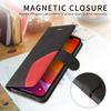 For Xiaomi Poco M6 Pro 4G/Xiaomi Redmi Note 13 Pro 4G/Xiaomi Redmi Note 14S 4G Leather Phone Case Stand Wallet with Bi-colour Splicing Design