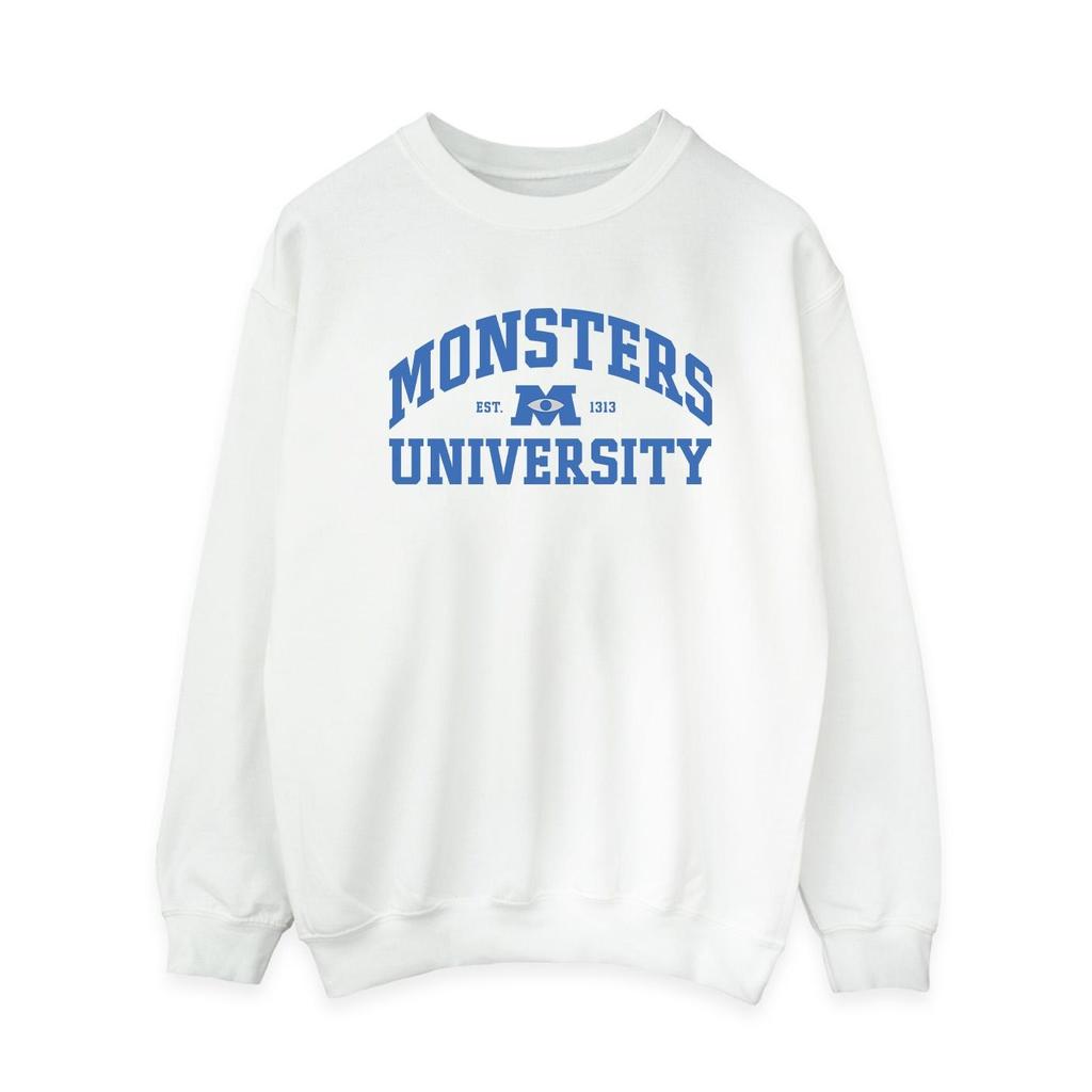 Disney Womens/Ladies Monsters University Logo Sweatshirt