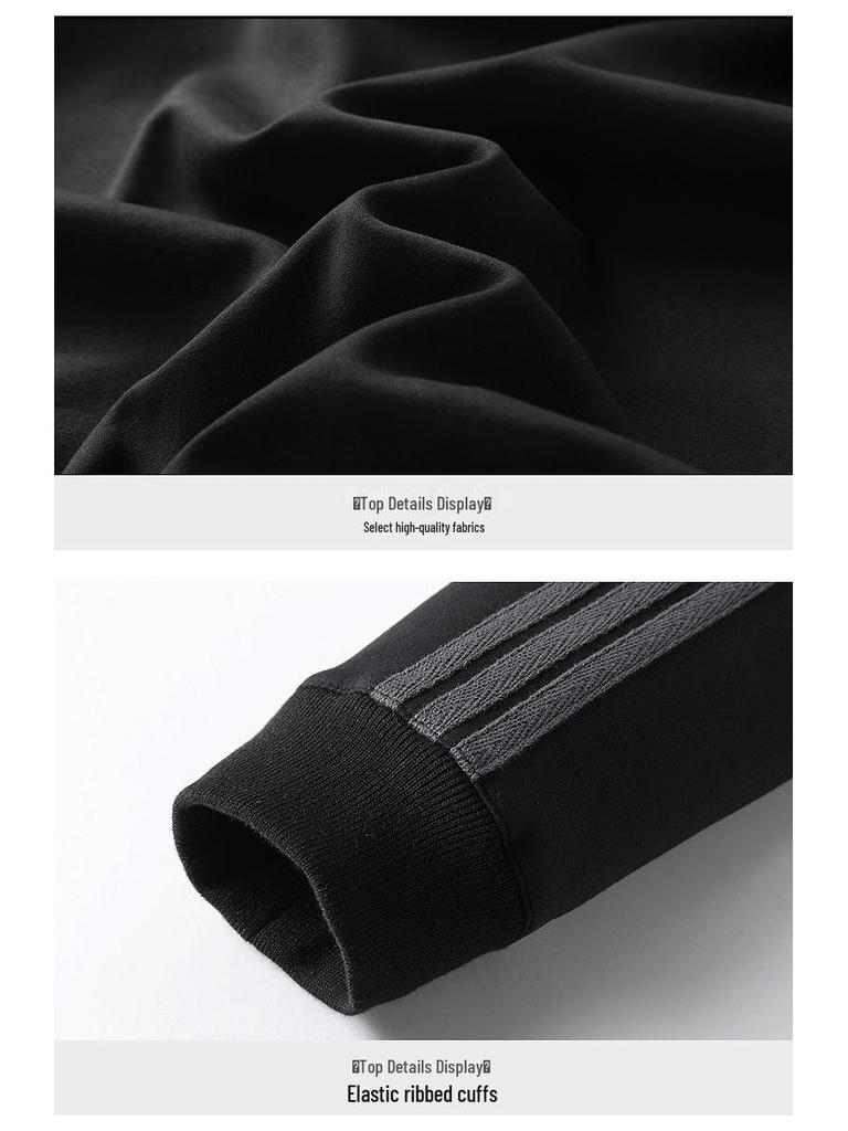 Мужской спортивный костюм весна-осень 2024: Комплект-тройка для папы среднего возраста