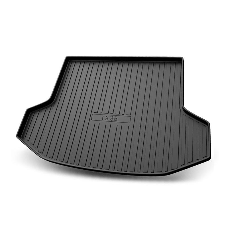 Современный огнеупорный износостойкий ПЭТ коврик в багажник для хранения с полным покрытием заднего отделения