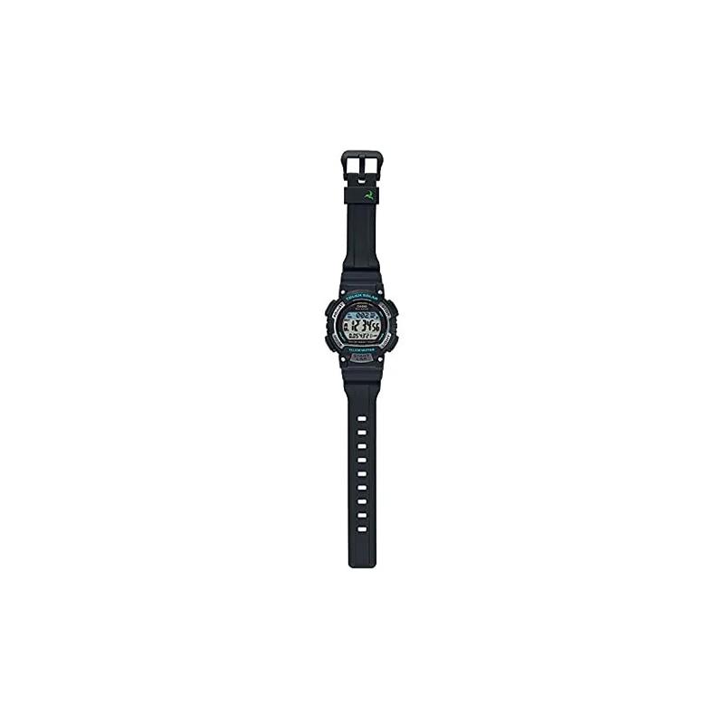 Casio Серия YOUTH Серия-Дисковый цифровой дисплей Водонепроницаемость 100 метров Кварцевый механизм Ремешок из смолы Японские и корейские часы Мужские часы STL-S300H-1AJH