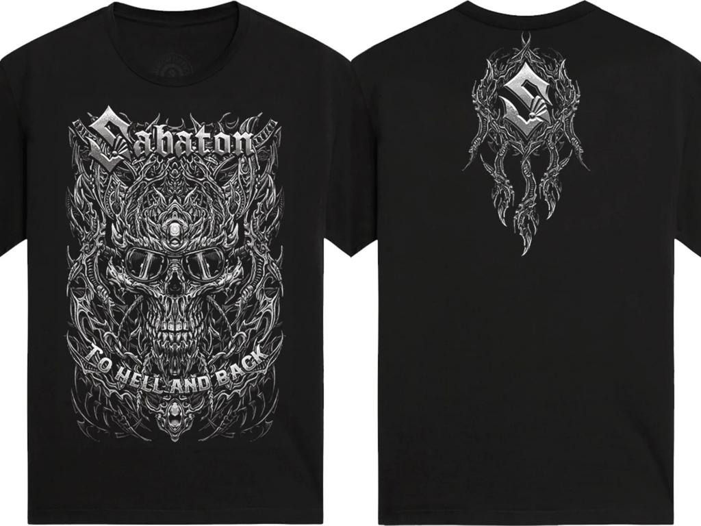 Новые Горячие Официальные Графические Топы Sabaton Женские Мужские Оверсайз Футболка Y2k Хэви-метал Группа Короткий Рукав Женский Мужской Высококачественные Футболки