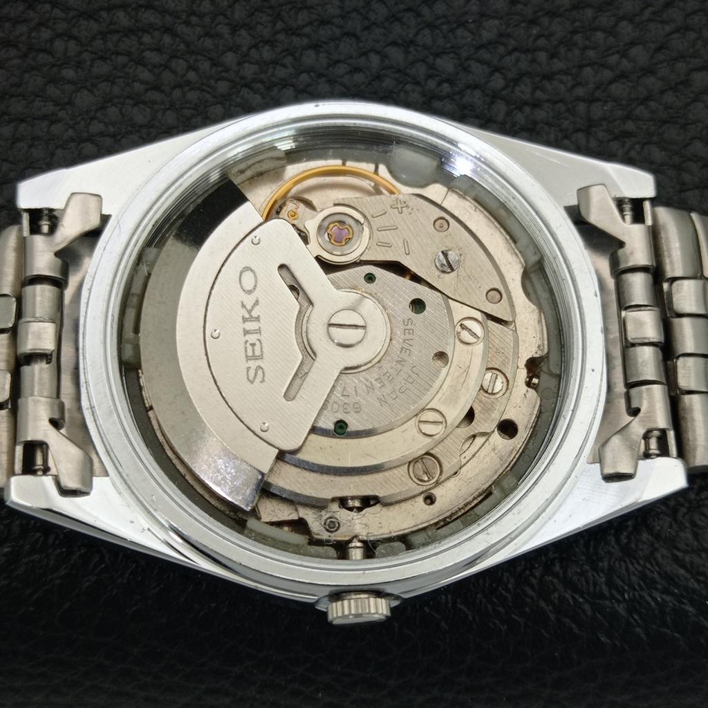 ОТРЕМОНТИРОВАННЫЕ ВИНТАЖНЫЕ МУЖСКИЕ АВТОМАТИЧЕСКИЕ ЧАСЫ SEIKO 5 6309A ЯПОНИЯ ЗЕЛЕНЫЕ a442838-1