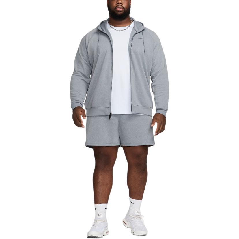 Nike Мужская толстовка с капюшоном на молнии Primary Fleece Dri-FIT UV для тренировок FZ0967-065