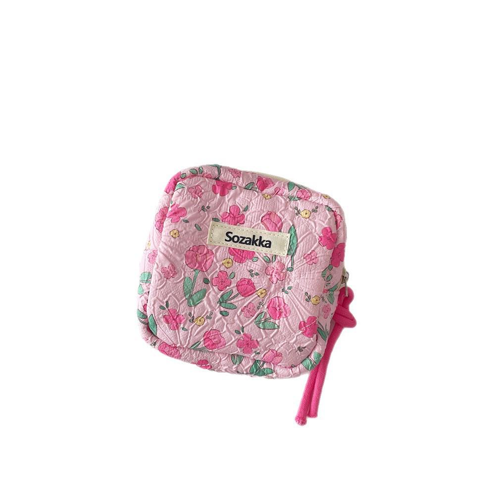 Мультяшная девочка, большая вместимость, сумочка для хранения гигиенических прокладок