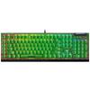 Razer BlackWidow V4 X Minecraft Edition Gaming A Wired Keyboard with Six Customizable Macro Keys for Versatile a Secondary Media and RGB Green