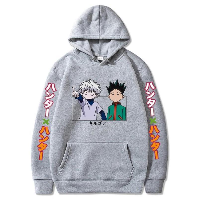 Hunter X Hunter Japan Anime Men Women Hoodies Harajuku Gon Harajuku New Hoodie Men Women Vintage Sweatshirts Streetwear Y2K