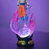 24cm Statue Dragon Ball Goku Ultra Instinct Figure Instinto Figures Collection Model Toys Gifts PVC Z Round Sensory Compression Bouncy Durable Elastic
