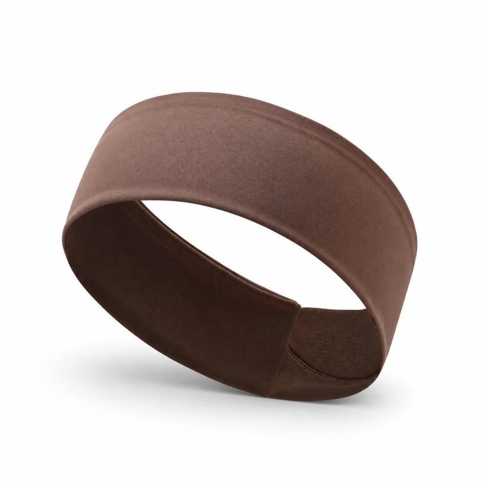 Solid Color Yoga Headbands Hair Fixing Hole Fitness Hair Bands Sports Headbands Workout Use
