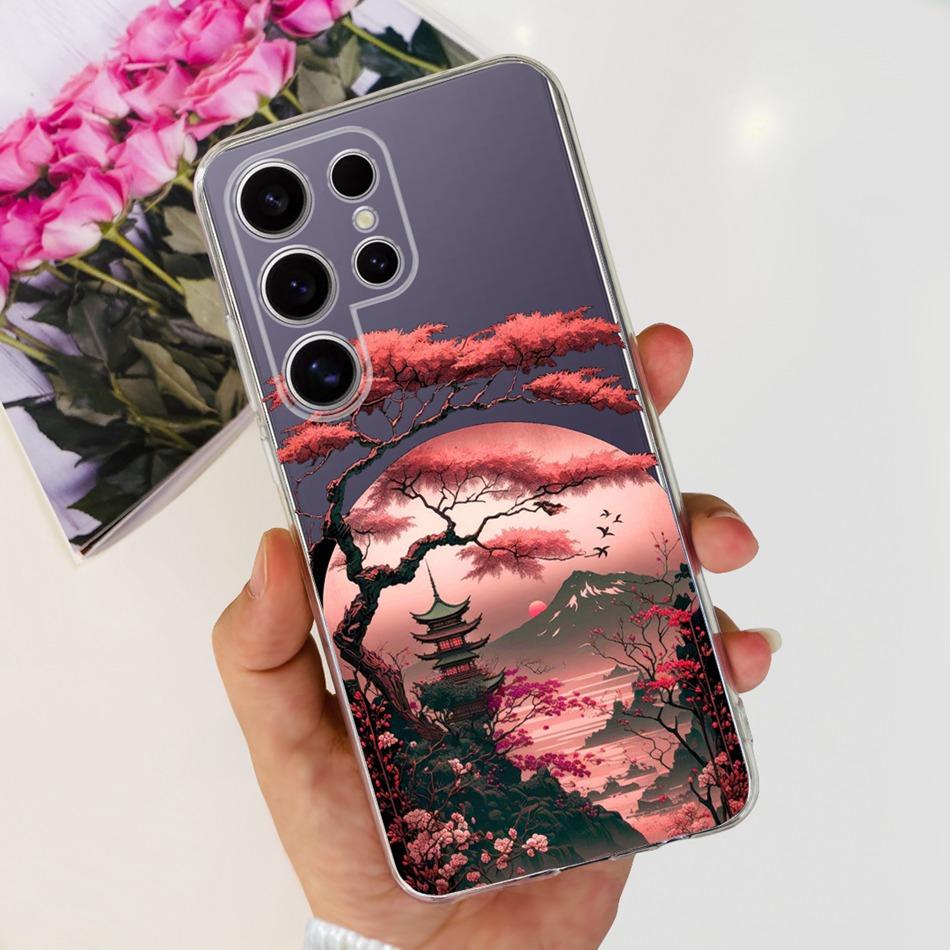 For Samsung Galaxy S24 Ultra S24 Plus (S24+) S24 5G Phone Case Samsung S24Plus S24Ultra Fashion Cool Pattern Soft Silicone Cases