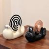 Cute Snail Shape Mosquito Incense Rack Modern Mosquito Incense Bracket Mosquito Coil Holder Summer