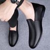 Men's Genuine Leather Loafers Slip-On Driving Shoes Comfortable Men Soft Sole Casual Dress Shoes Business Men's Office Moccasins