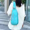 Outdoor Mountaineering Single Shoulder Chest Bag Fashion Men and Women Anti-splash Single Shoulder Oblique Straddle Bag Riding Bag Light