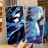 Anime Cartoon Patterned Soft Transparent Silicone Case For Samsung A55 M35 S24 Xiaomi Redmi Note 13 Poco C65 iPhone Camera Shockproof Protective Cover