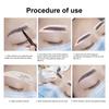 1 Set Eyebrow Stencil Sticker 3 Styles Disposable Brow Shaping Mapping Guide Card Eyebrow Airbrush Tattoo Auxiliary Template Tinting Sticker