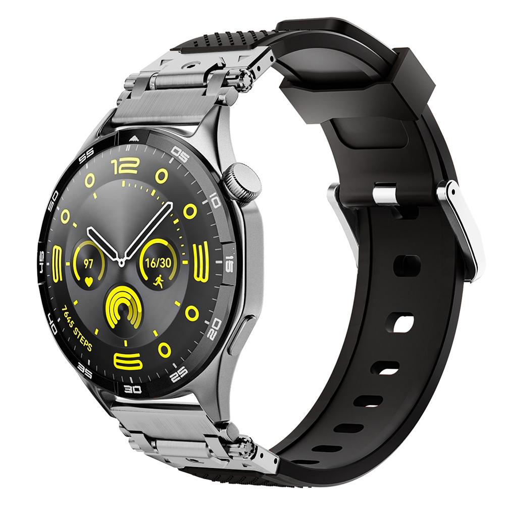 22 мм резиновый петлевой ремешок для huawei GT5 GT4 46 мм amazfit balance GTR 4 sports 20 мм мужской ремешок для samsung galaxy 7/6/5/4 44 мм 40 мм