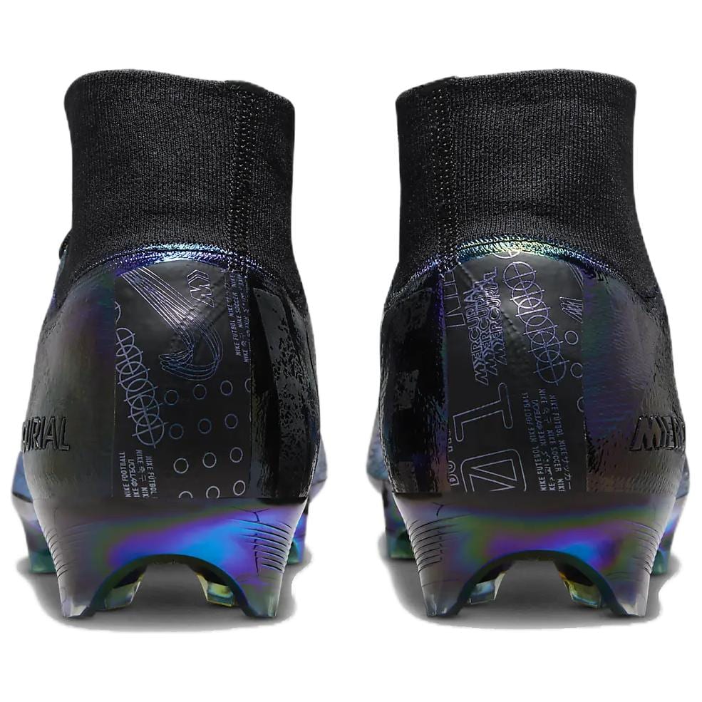 Nike Футбольные бутсы Mercurial Superfly 10 Унисекс Иридиевый Черный FQ8309-001