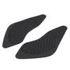 Areyourshop 2X Боковые накладки на бак Защита топливного бака Подходят для Honda Cb400 Vtec 92-18 Резина Черный