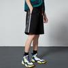 Мужские свободные трикотажные спортивные шорты серии Li Ning Wade, стандартные, черные, AKSQ049-1