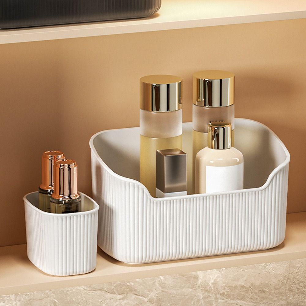 Bathroom Accessories Cosmetic Storage Box Transparent Lipsticks Box Makeup Brush Holder Home