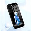 Чехол для телефона Anime G-ghost In The S-shell для Samsung S26 S25 S24 FE S23 S22 S21 Plus S20 Ultra Note20Ultra Черная стеклянная крышка