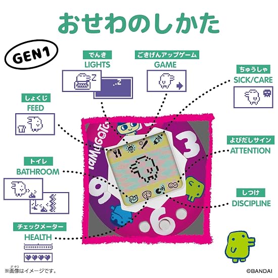 [BANDAI] Original Tamagotchi Avocado Mix