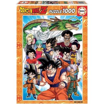 Пазл 1000 деталей Dragon Ball - EDUCA - Тема Мультфильмы и комиксы - Взрослый
