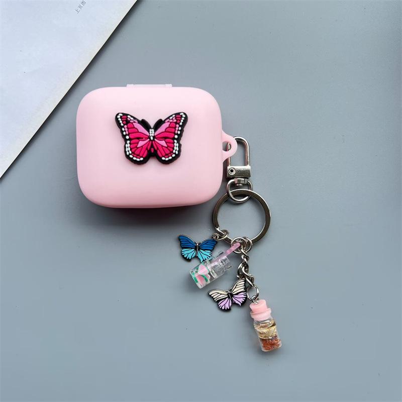 For Huawei Huawei FreeArc True Wireless Bluetooth Headset Case Butterfly Silicone Soft Case