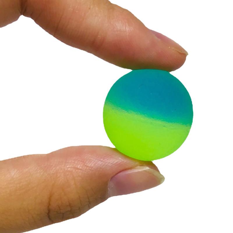 1 шт. детский цветной прыгающий мяч для мальчиков резиновые детские спортивные игры эластичные прыгающие мячи 25 мм двухцветный эластичный мяч игрушка