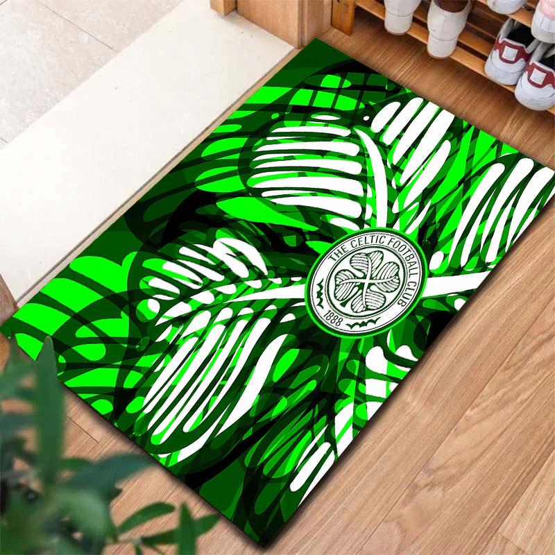 Celtic Football Club Carpet Rug for Living Room Bedroom Home Sofa Decoration,Kids play Non-slip Floor Mat