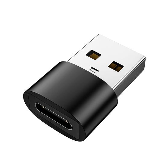 OTG-адаптер-коннектор Type-C, Быстрая зарядка, Алюминиевый сплав, USB на Type-C конвертер для ноутбука, ПК, компьютера