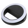 Selfie Ring Light 360 Degrees Lighting Soft Glareless Light 0.4in Thick Clamp Widely Used Mini Ring Light for Live