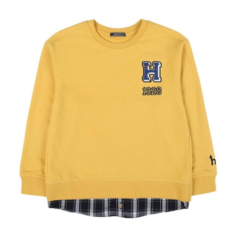 Hazzys Kids British LaYered Толстовка Hsf12tm14m Ye