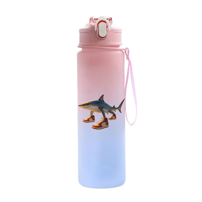 Tuang Tuang Tuang Printed 750Ml Water Bottle Anime Cartoon Large Capacity Drinking Cup Portable Outdoor Sports Water Cup Children Gift