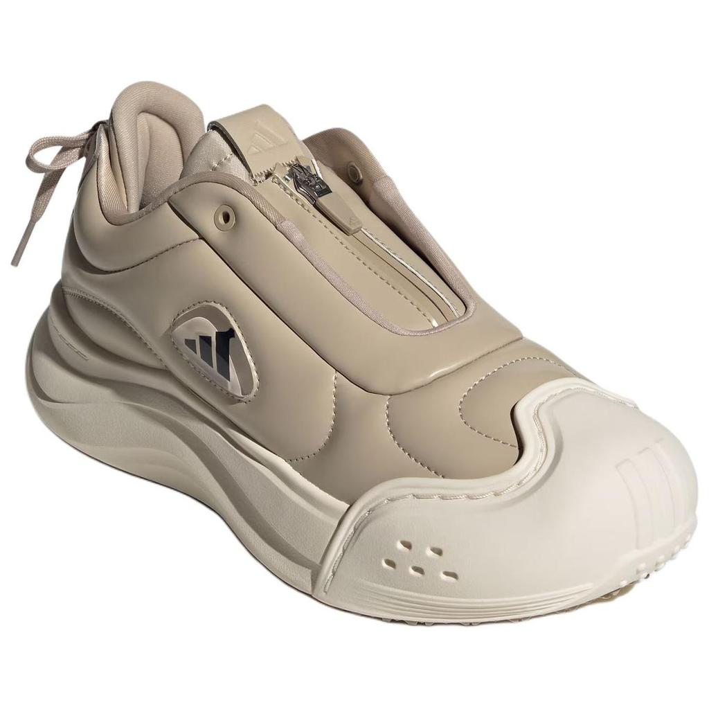 adidas Maxxcourt Fos Q4 Удобные Нескользящие Прочные Низкие Повседневные Кроссовки Женские Коричневые Белые JR1329