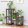 Indoor/Outdoor Multi-layer Anti-corrosion Wrought Iron Mobile Plant Stand