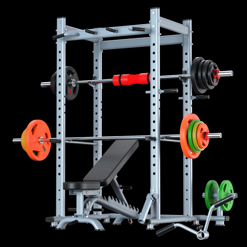 Aichen Multifunctional Power Rack with Smith Machine