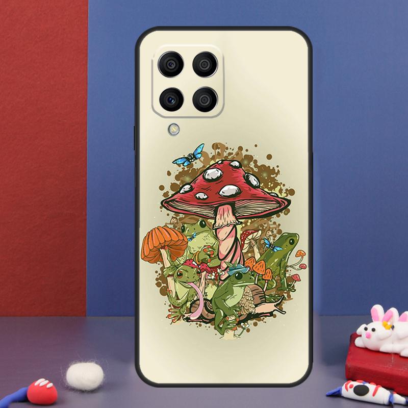 Коттеджкор Лягушка Эстетика Чехол Для Samsung Galaxy M16 M06 M36 M56 M15 M11 M31 M21 M53 M13 M32 M52 M35 M55 M14 M34 M54