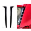 Задний спойлер для VW Volkswagen Polo Mk5 6R 6C, боковой спойлер, плавники, молдинг, полоса, декоративные аксессуары для автомобиля 2009-2017